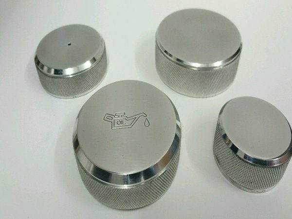 ALL 4 CAPS WITH OR WITH OUT ENGRAVING