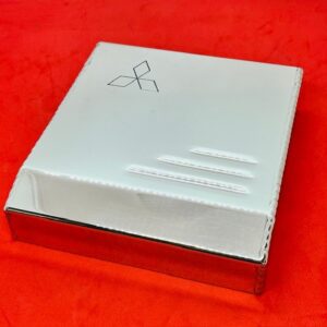 A MITSUBISHI EVO 789 FUSE RELAY COVER WITH LASER LOGO
