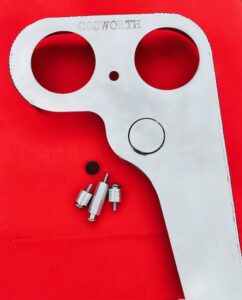 FORD COSWORTH TIMING BELT COVER WITH HOLES AND COSWORTH LOGO