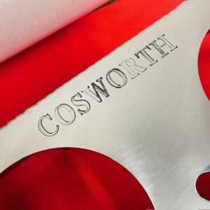 FORD COSWORTH TIMING BELT COVER WITH HOLES AND COSWORTH LOGO