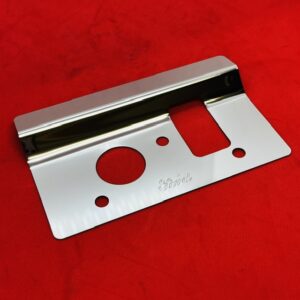 FORD SIERRA 3DR COSWORTH BONNET CATCH PLATE IN STAINLESS
